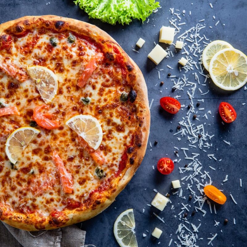 Pizza AL Salmone