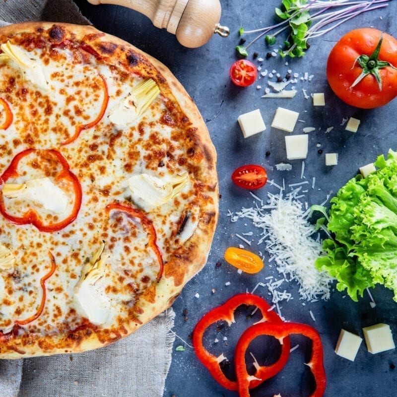Pizza Carciofi-Ham