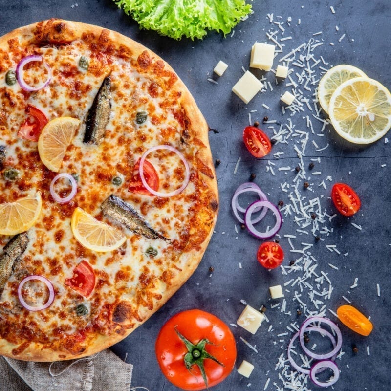 Pizza Fish Delice